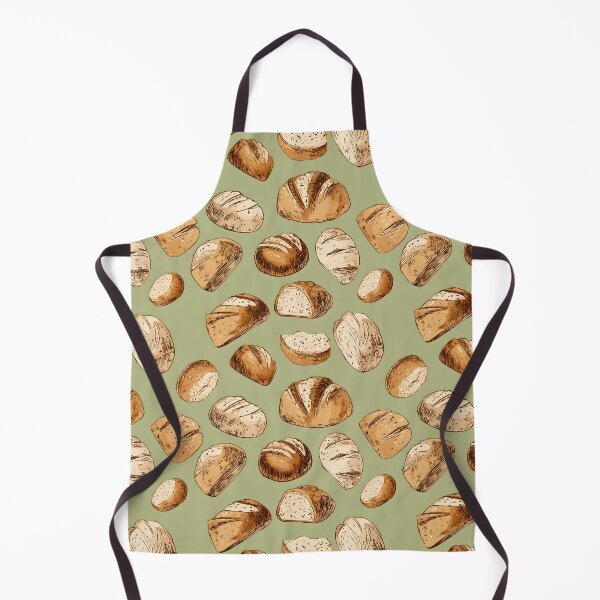 Item preview, Sourdough Bread Seamless Pattern designed and sold by palaco210.