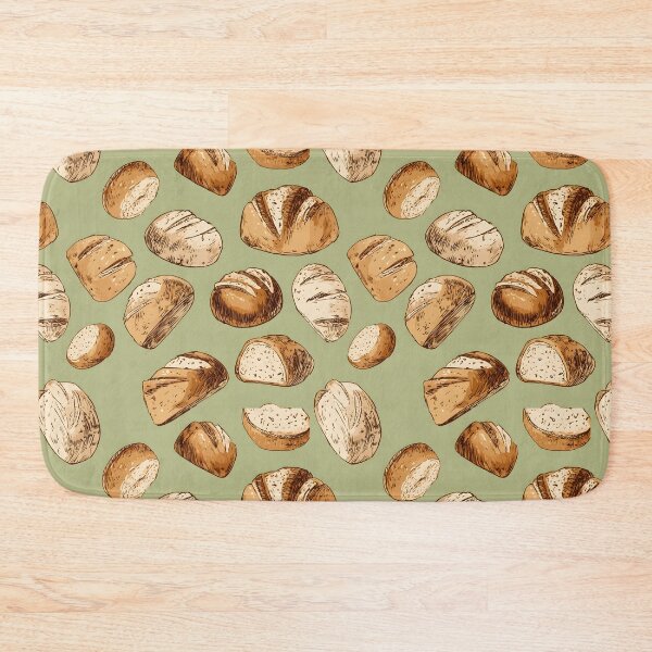 Item preview, Sourdough Bread Seamless Pattern designed and sold by palaco210.