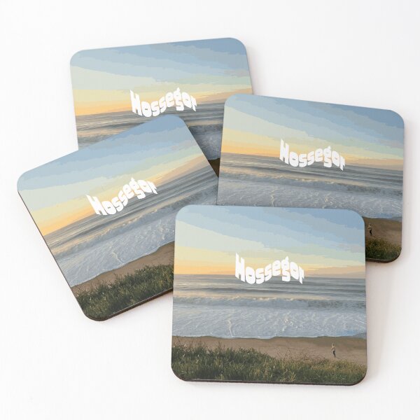Item preview, Hossegor Beach Sunset Wave Illustration | Ocean, Surf Coast, Summer Beach Vibes designed and sold by QShore.