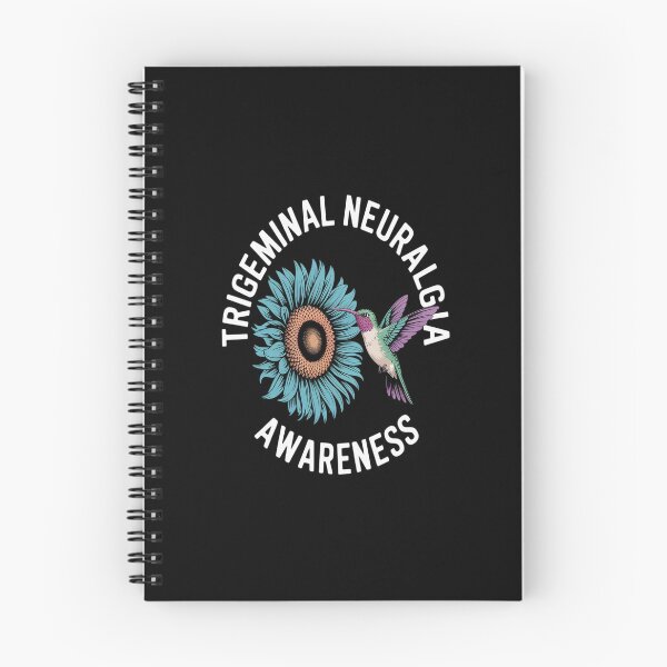 Item preview, Trigeminal Neuralgia Awareness Hummingbird Sunflower designed and sold by skanderio.
