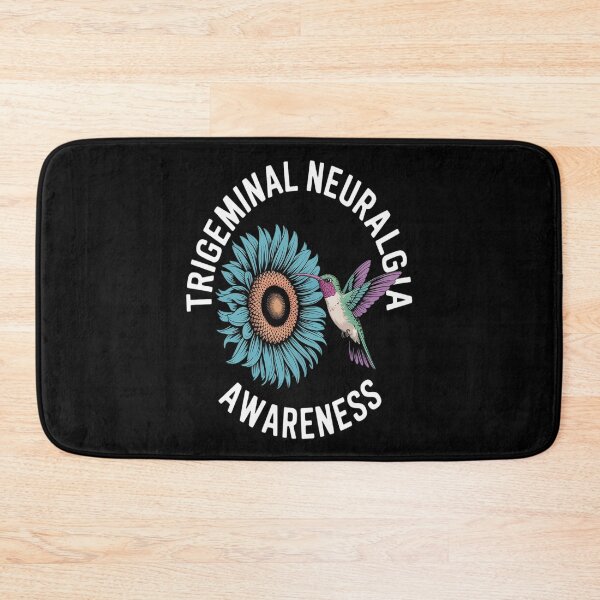 Item preview, Trigeminal Neuralgia Awareness Hummingbird Sunflower designed and sold by skanderio.