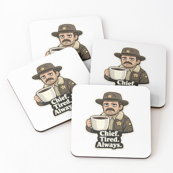 Item preview, Chief. Tired. Always. designed and sold by MAVNALE.