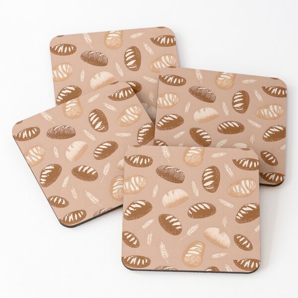 Item preview, Sourdough Bread Seamless Pattern designed and sold by palaco210.