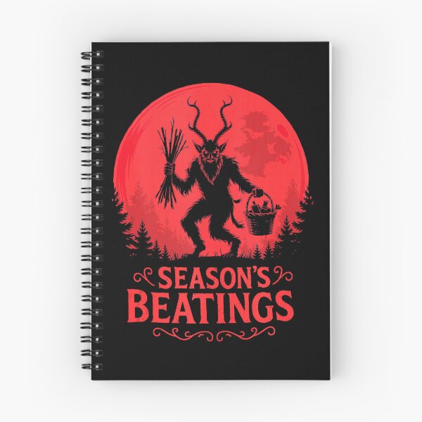 Item preview, Creepy Krampus Santa design with skull and gothic forest, perfect for horror fans, gothic fashion lovers, and metalheads celebrating a dark twist on Christmas. designed and sold by pansak.