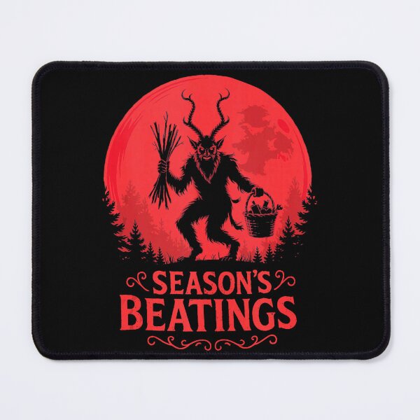 Item preview, Creepy Krampus Santa design with skull and gothic forest, perfect for horror fans, gothic fashion lovers, and metalheads celebrating a dark twist on Christmas. designed and sold by pansak.