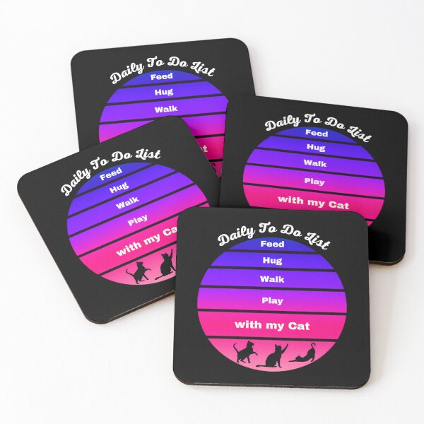 Item preview, Daily To-Do List With My Cat designed and sold by hippoeyfu79.