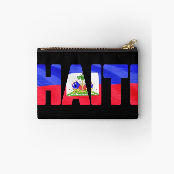 Item preview, HAITI - Flag Flying in Wind cut to Letters Souvenir Sticker Shirt designed and sold by Adam Gormley.