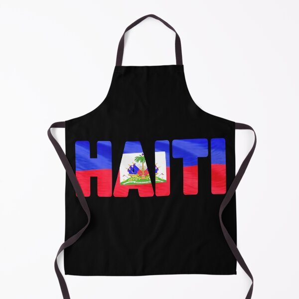 Item preview, HAITI - Flag Flying in Wind cut to Letters Souvenir Sticker Shirt designed and sold by Adam Gormley.