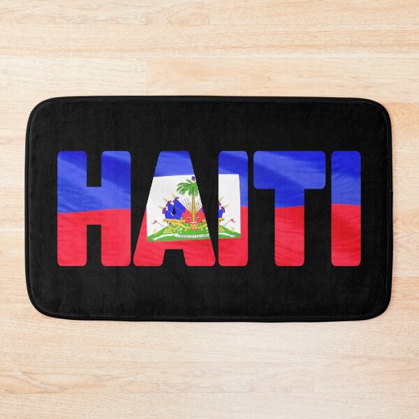 Item preview, HAITI - Flag Flying in Wind cut to Letters Souvenir Sticker Shirt designed and sold by Adam Gormley.