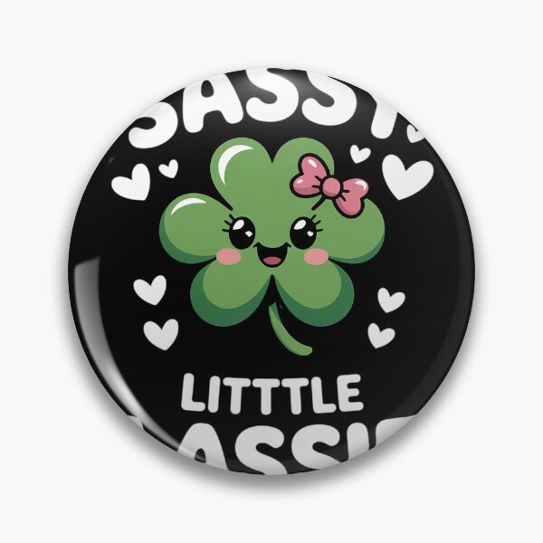 Item preview, St Patricks Day Sassy Little Lassie Funny Kids Girls designed and sold by HermanTricia.