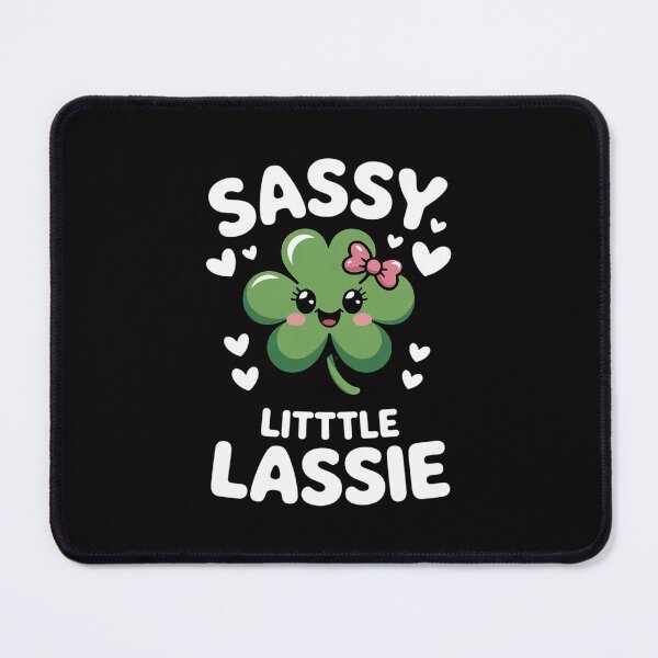 Item preview, St Patricks Day Sassy Little Lassie Funny Kids Girls designed and sold by HermanTricia.