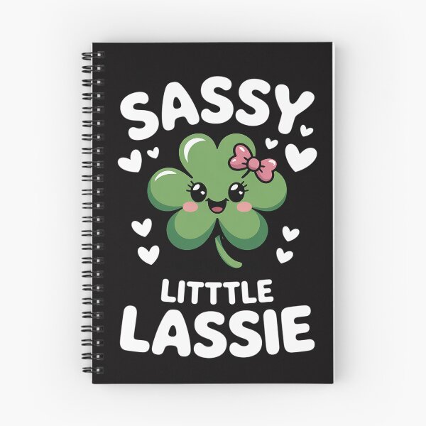 Item preview, St Patricks Day Sassy Little Lassie Funny Kids Girls designed and sold by HermanTricia.