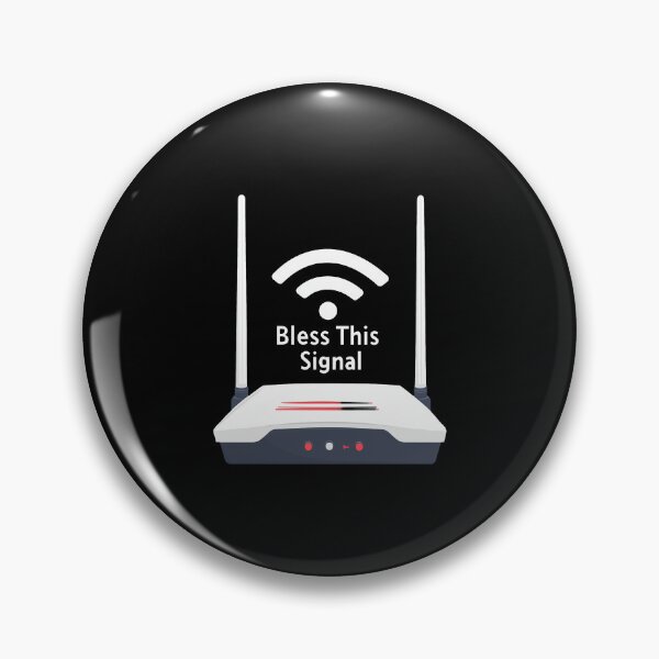 Item preview, Modern Wifi Router Bless This Strong Wireless Signal designed and sold by FWLKIT.