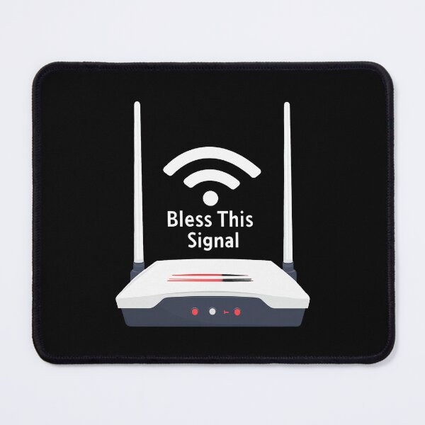 Item preview, Modern Wifi Router Bless This Strong Wireless Signal designed and sold by FWLKIT.