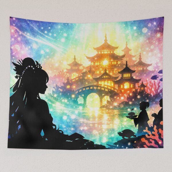 Item preview, Ryugu Palace Otohime Shadow Art designed and sold by KageArt-Studio.