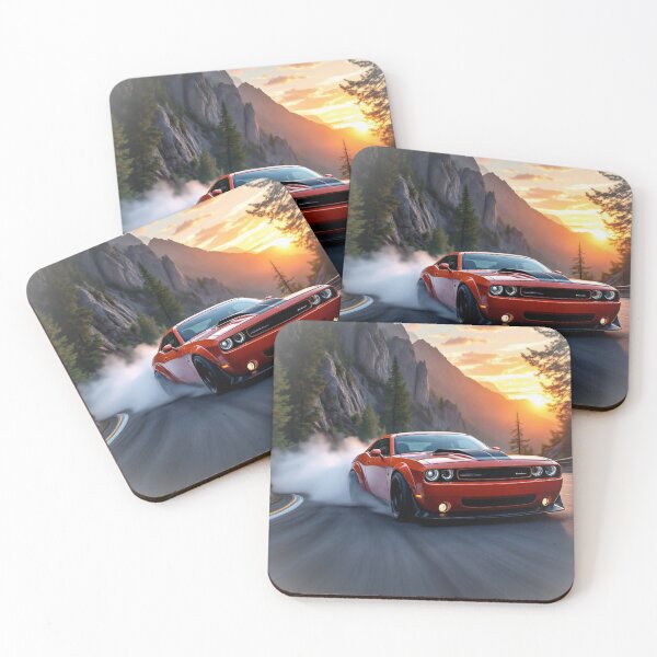 Item preview, orange challenger drifting  down mountain designed and sold by Todd1983.