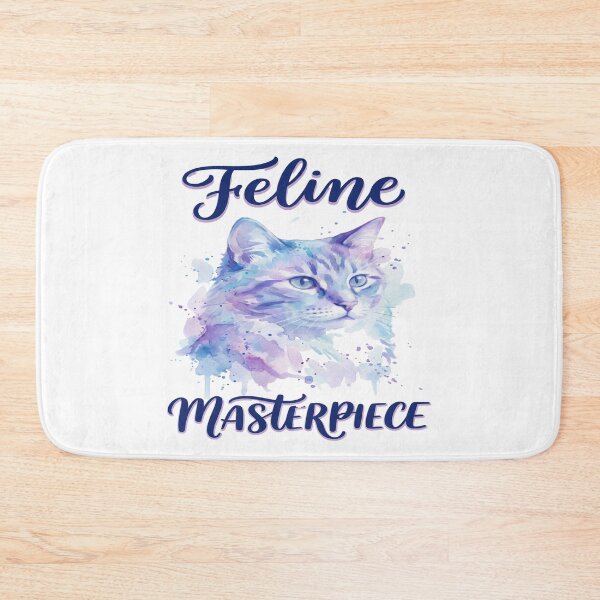 Item preview, Watercolor Cat Art - Feline Masterpiece designed and sold by Quillway.