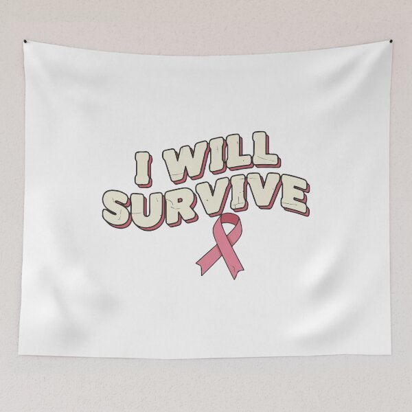 Item preview, I Will Survive  Awareness Ribbon designed and sold by Kestovi.