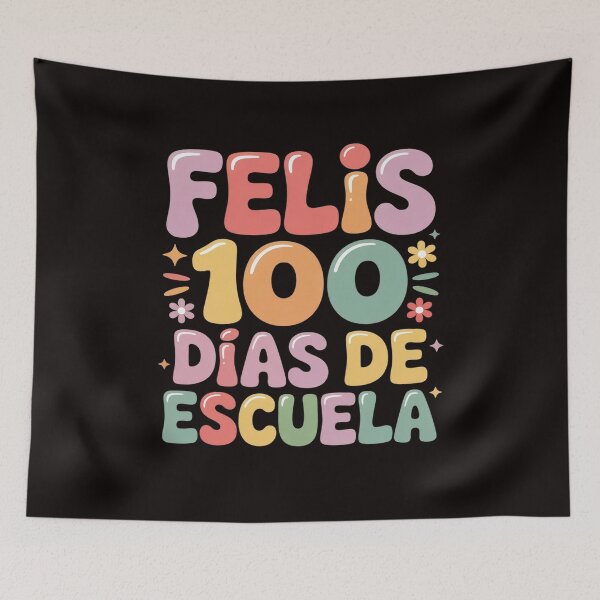 Item preview, Feliz 100 Dias De Escuela Happy 100 Days of School Spanish designed and sold by cherylbartlett.