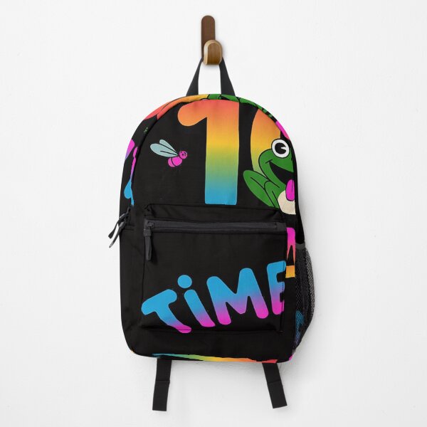 Item preview, Happy 100th or 100 Days of School Time Flies Frog Student designed and sold by DarioRosales.