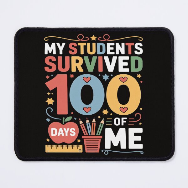 Item preview, 100 Days Survived Teacher Students designed and sold by DarioRosales.