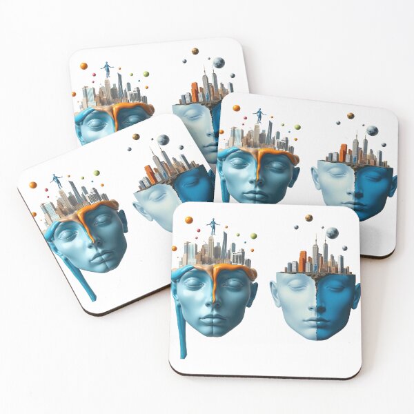 Item preview, Twin Cities of the Mind” designed and sold by houta.