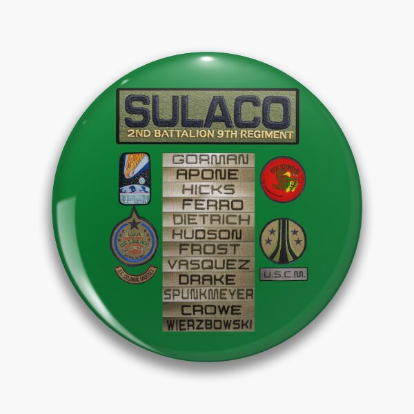 Item preview, SULACO Aliens Patches  designed and sold by TiElleKappa.