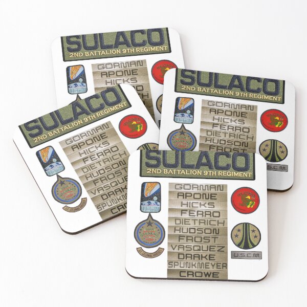Item preview, SULACO Aliens Patches  designed and sold by TiElleKappa.