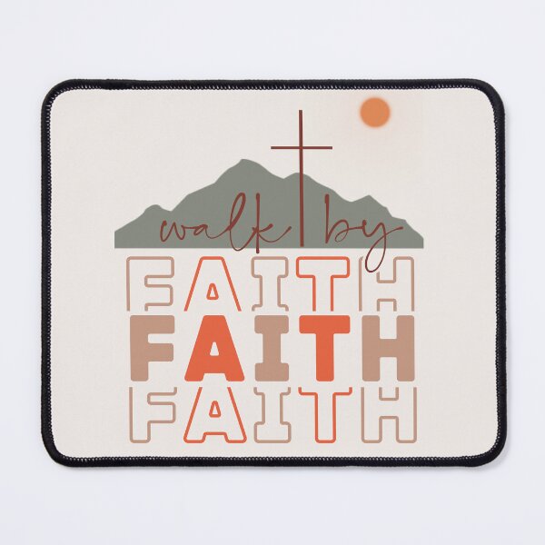 Item preview, Walk by Faith quote designed and sold by DonnaRaquel.