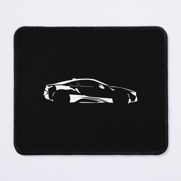 Item preview, i8 Coupe (2019) Minimalist Car Silhouette (White) designed and sold by FearnCreative.