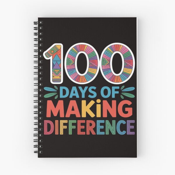 Item preview, 100 Days Of Making Difference 100th Days of School designed and sold by cherylbartlett.