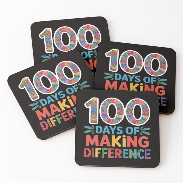 Item preview, 100 Days Of Making Difference 100th Days of School designed and sold by cherylbartlett.