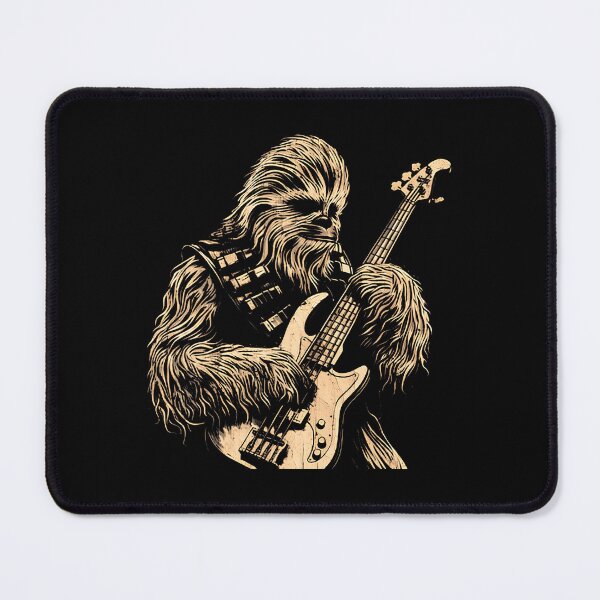 Item preview, Chewie Playing Bass Guitar Funny Meme Chewie Cute Chewie designed and sold by elihletoriong.