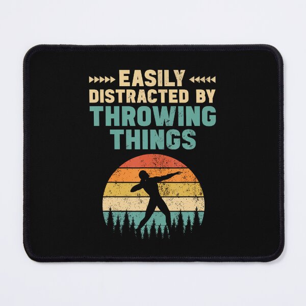Item preview, Shot Put Easily Distracted Track And Field Sports Athlete designed and sold by PaulaStokes2.