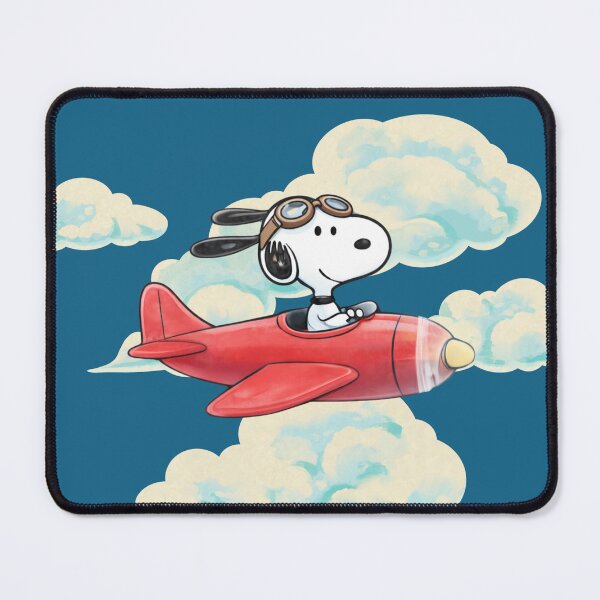 Aperçu de l'œuvre Snoopy pilote un avion créée et vendue par Tidal Arts.