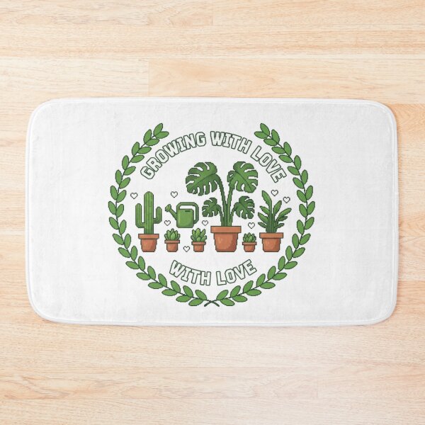Item preview, Retro Pixel Art Houseplants - Growing With Love Pixel Garden: Plant Aesthetic designed and sold by Gurjeetpixelart.
