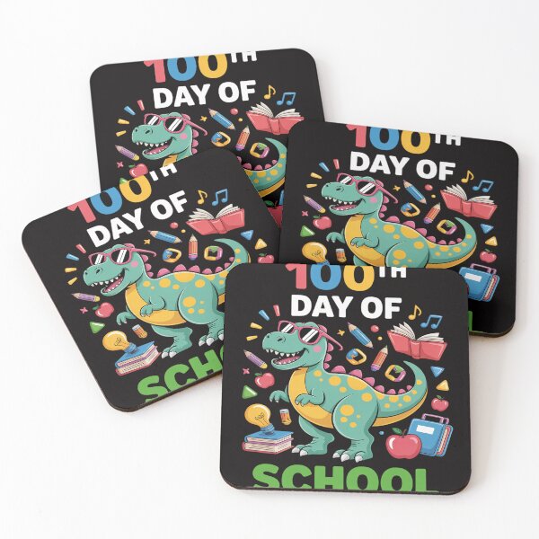 Item preview, 100 Days Of School Cool Dinosaur Dino 100th Day Teaching designed and sold by DarioRosales.