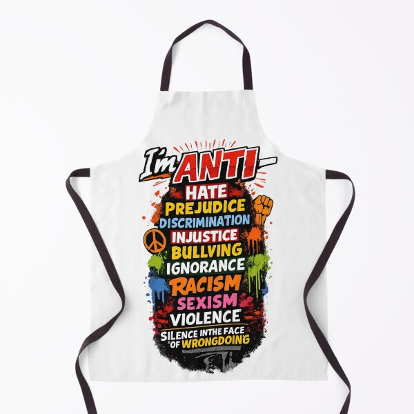 Item preview, I’m ANTI – Anti Hate, Anti Racism, Anti-Discrimination Protest Statement designed and sold by Item Geeks.