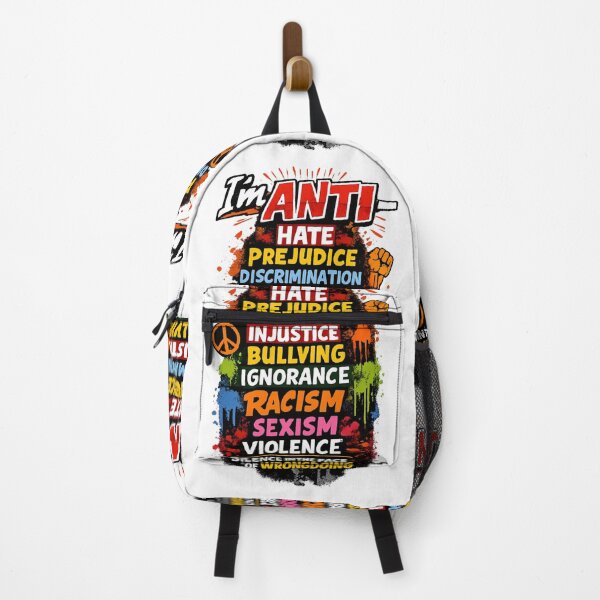 Item preview, I’m ANTI – Anti Hate, Anti Racism, Anti-Discrimination Protest Statement designed and sold by Item Geeks.