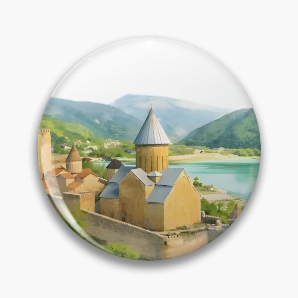 Item preview, Ananuri Fortress Complex designed and sold by Sunny806.