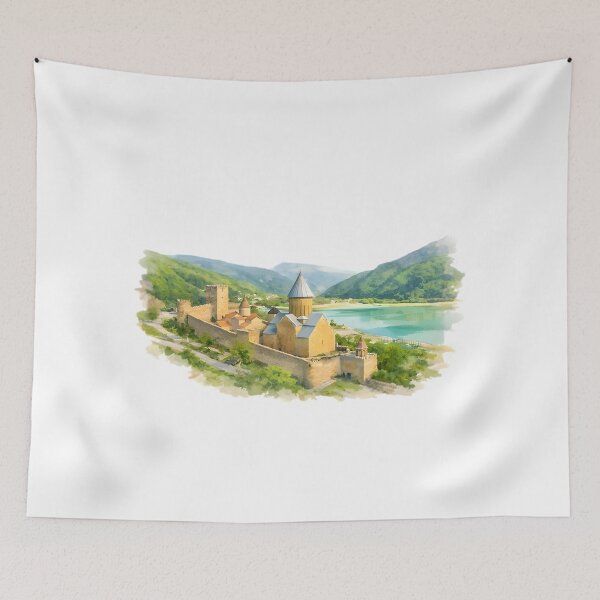 Item preview, Ananuri Fortress Complex designed and sold by Sunny806.