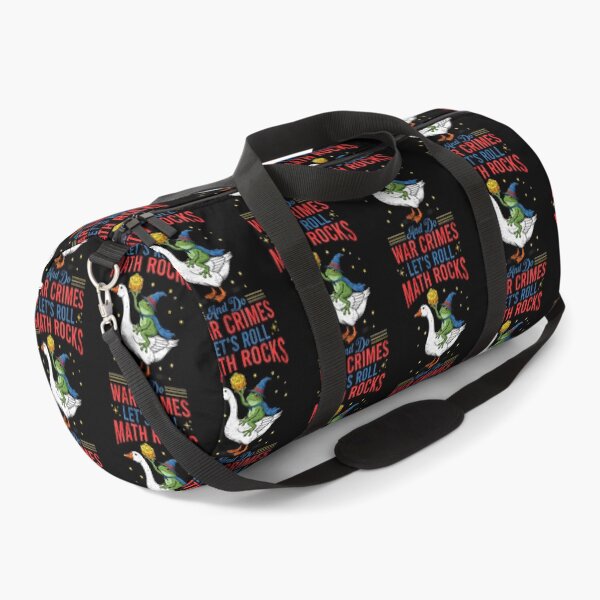 Item preview, Funny Frog Goose Let's Roll Math Rocks And Do War Crimes designed and sold by PaulaStokes2.