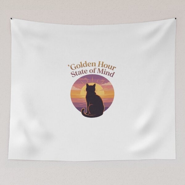 Item preview, Golden Hour State of Mind designed and sold by Quillway.
