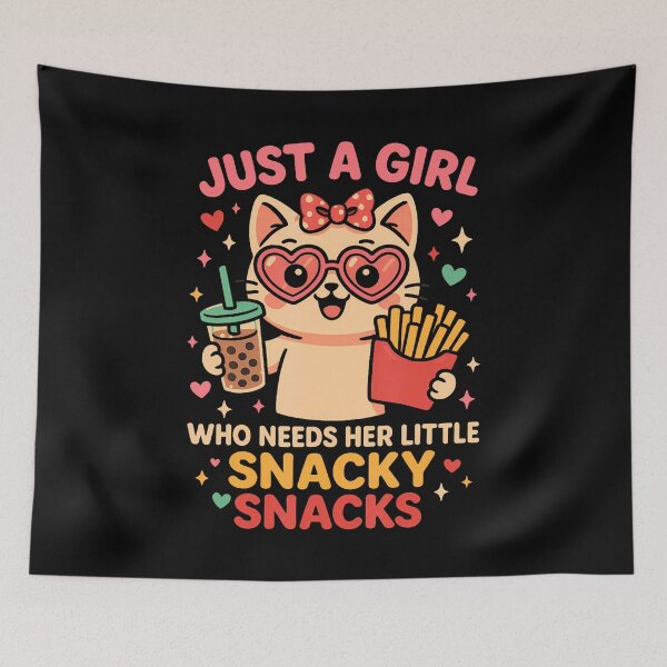 Item preview, Just A Girl Who Needs Her Little Snacky Snacks ns Women designed and sold by elihletoriong.