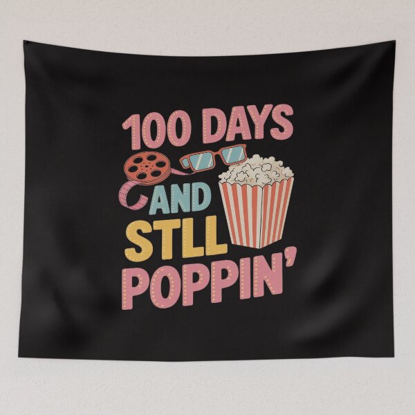 Item preview, 100 Days Of School Still Poppin Teacher Student Celebration designed and sold by DarioRosales.