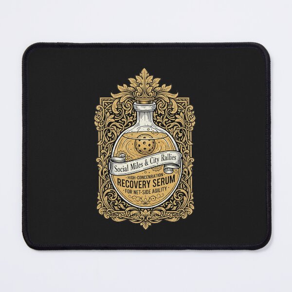 Item preview, Dinking Tincture No. 3 - Victorian Pickleball Apothecary designed and sold by Thaivi Design.