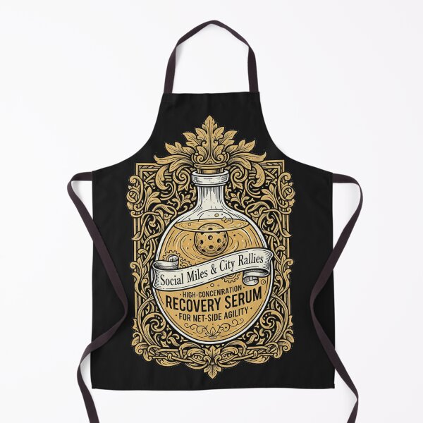 Item preview, Dinking Tincture No. 3 - Victorian Pickleball Apothecary designed and sold by Thaivi Design.
