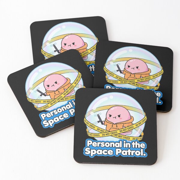 Item preview, Personal Space Patrol - Grumpy Comfort Zone Bubble Sticker designed and sold by Sassy Cult.