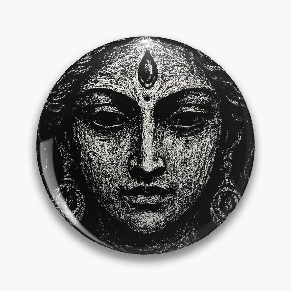 Item preview, Goddess Parvati Portrait – Divine Hindu Art designed and sold by Mortisigil.