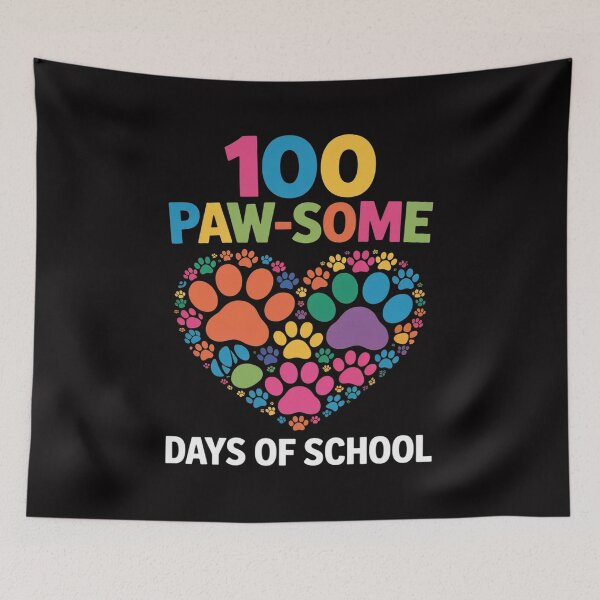 Item preview, 100 Paw-Some Days of School Dog 100th Day School designed and sold by gerardostokes.